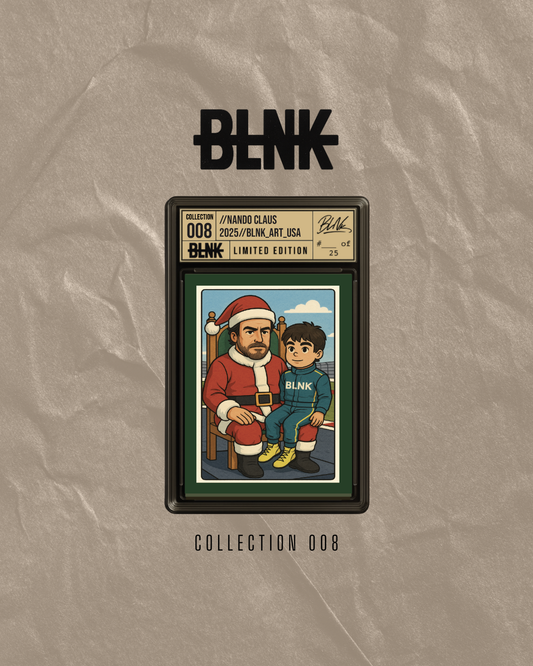 BLNK ART: Collection 008: Nando Claus (Limited to 25) (Ships 12/2)