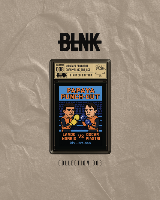 BLNK Art: Collection 008: Papaya Punchout (Limited to 25) (Ships 12/2)