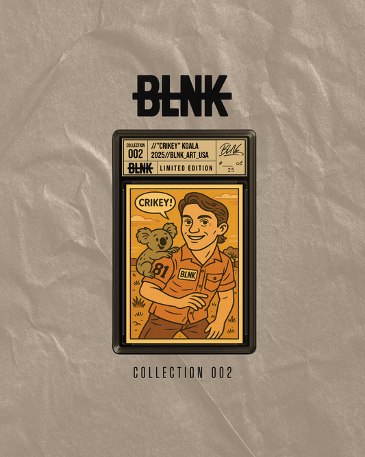 BLNK Art: Collection 002: Crikey Koala (SHIPS MID/LATE AUG) (LIMITED TO 25)