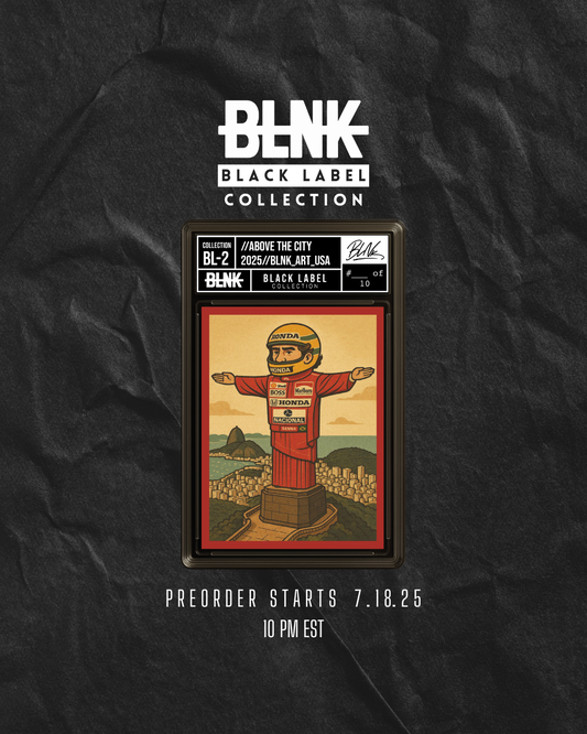 BLNK Art: Black Label Collection BL-2: Above the City (LIMITED TO 10) (SHIPS MID/LATE AUG)